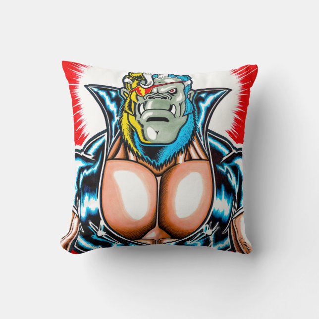 Almofada Astro Creeps™: Garganta™ (Frente)