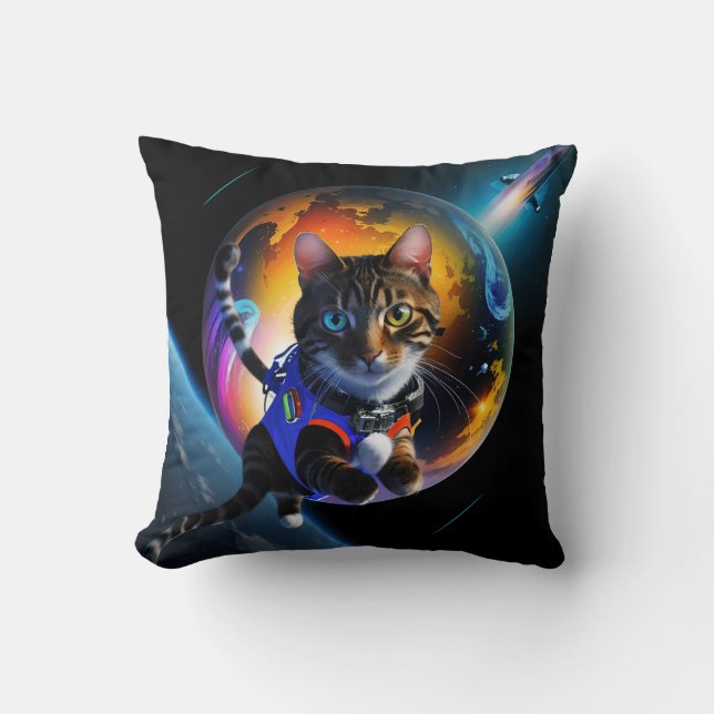 Almofada Astronauta Cat Cushion (Frente)