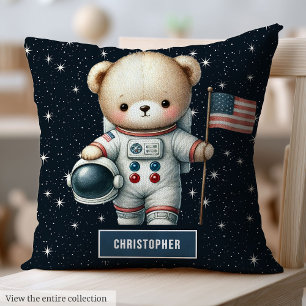 Almofada Astronauta do Urso de Teddy, Travesseiro de Nurser