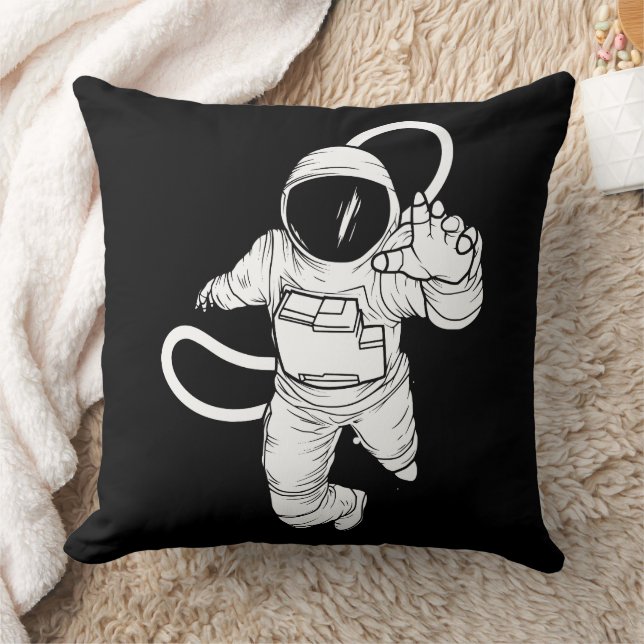 Almofada Astronauta espacial vintage  (Cobertor)