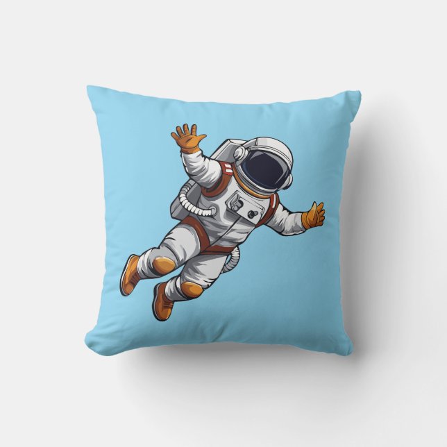 Almofada Astronauta no espaço (Frente)