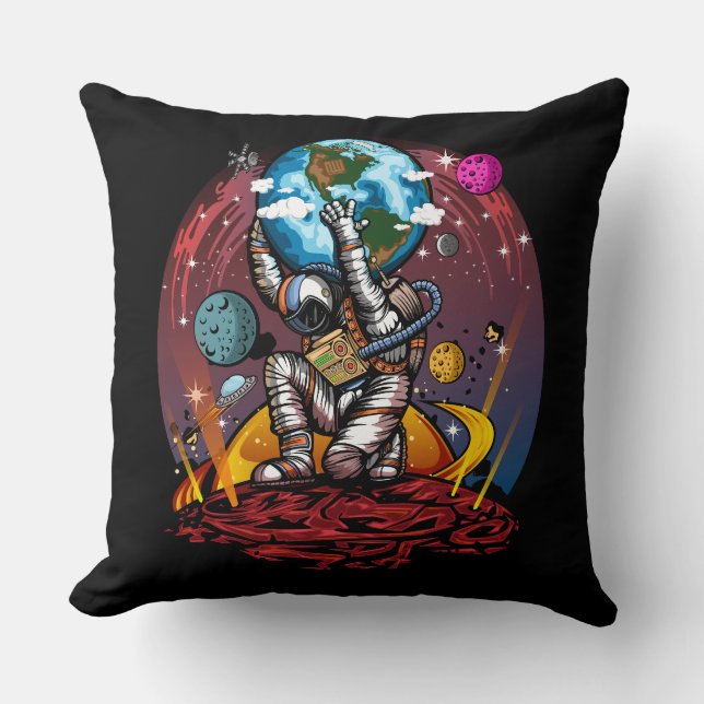Almofada Atlas Space Man (Frente)