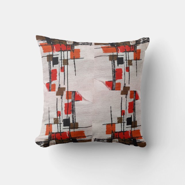 Almofada Atômico do século médio 4 (Frente)