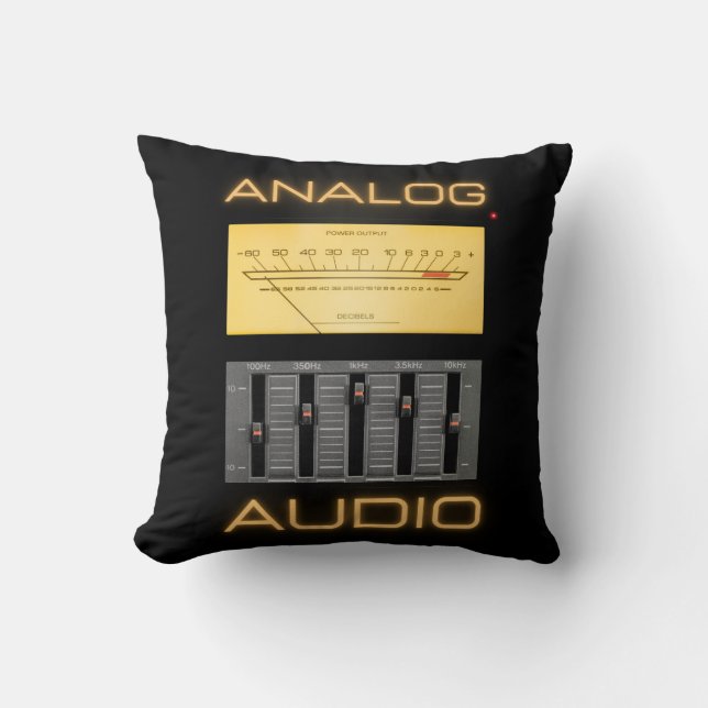 Almofada Audiófilos de áudio analógico (Frente)