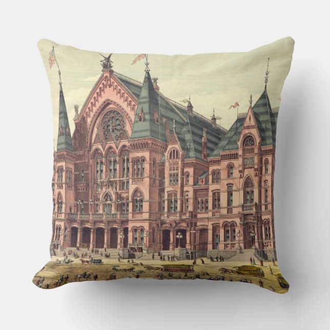 Almofada Auditório 1879 de Cincinnati (Frente)