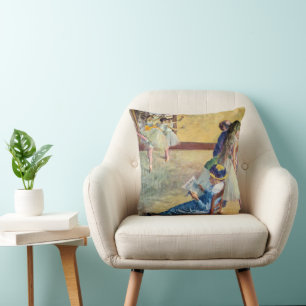 Almofada Aula de Balé, o Salão de Dança por Edgar Degas