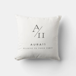 Almofada Aura11 acredite em suas vibrações
