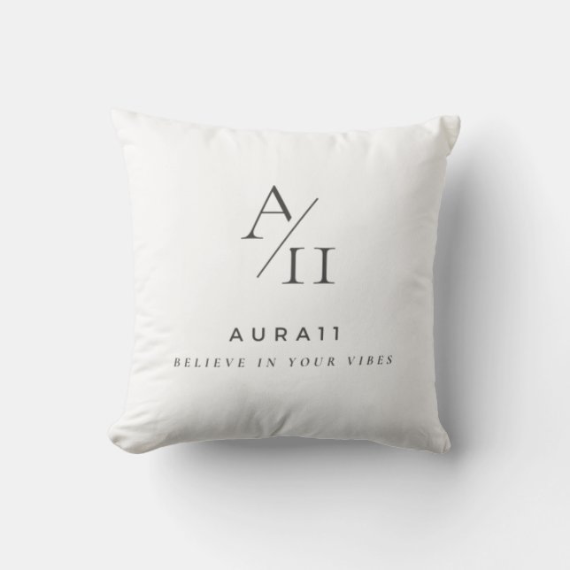 Almofada Aura11 acredite em suas vibrações (Frente)