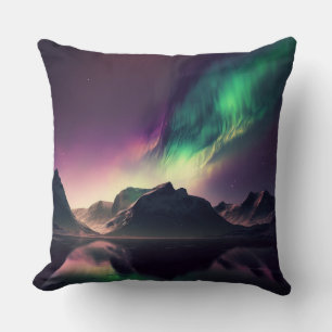 Almofada Aurora Lights Night Sky