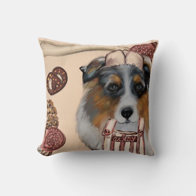 ALMOFADA AUSTRALIAN SHEPHERD (Frente)