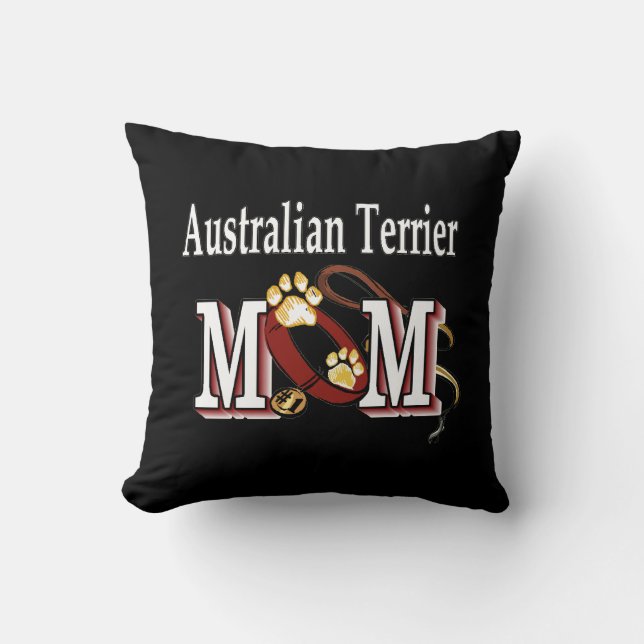 Almofada Australiano Terrier Dog MOM (Frente)