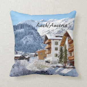 Almofada Áustria Lech am Arlberg Souvenir
