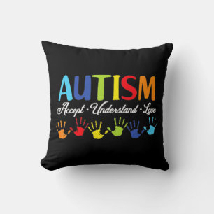 Almofada Autismo Sensibilização Accept Entenda Autismo Auti