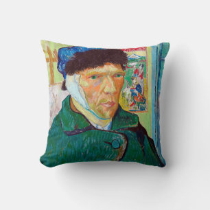 Almofada Autoretrato com um Orelho Bandrado, Van Gogh