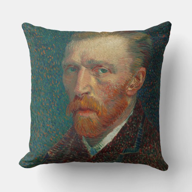 Almofada Autorretrato de Van Gogh (Frente)