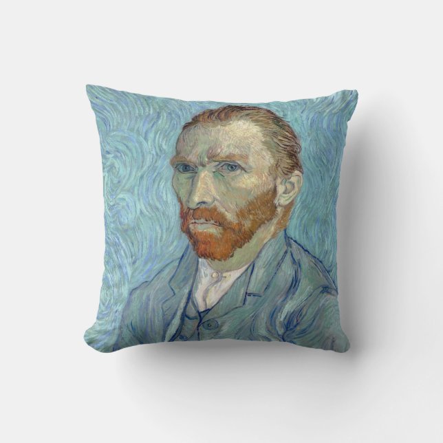 Almofada Autorretrato, Vincent van Gogh, 1889 (Frente)