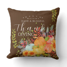 Autumn Ação de Graças Brown