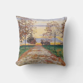 Almofada Autumn Evening (por Ferdinand Hodler)