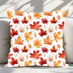 Almofada Autumn Fall Deixa Terracotta Brown Patterno<br><div class="desc">Traga o calor do outono para sua casa com o Travesseiro decorativo Padrão Terracotta Brown, que apresenta um belo padrão de folhas de outono em ricos terractos e matizes marrons, este travesseiro adiciona um toque confortável e sazonal a qualquer sala. As cores da terra e a intrincada design de folha...</div>