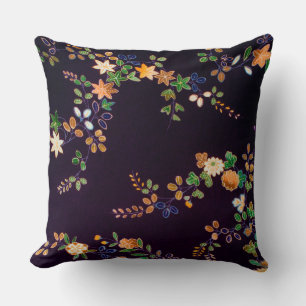 Almofada Autumn Flower and Leaf, Design japonês