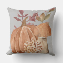 Almofada Autumn Pumpkin Mushroom