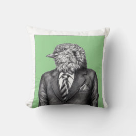 Almofada Ave morto em naias pretas (Moegi)