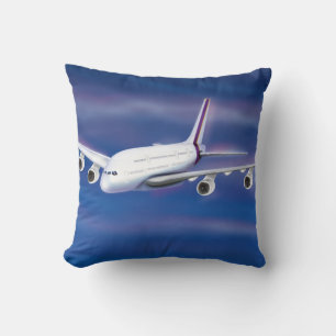 Almofada Avião comercial de dois andares