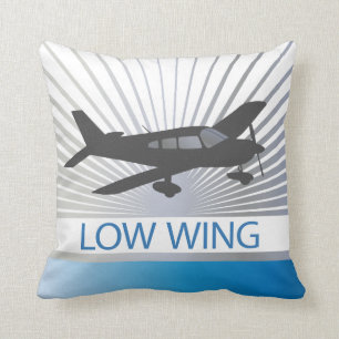 Almofada Avião da baixa asa