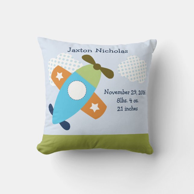 Almofada Avião Personalizado Que Assegura A Manutenção De V (Frente)