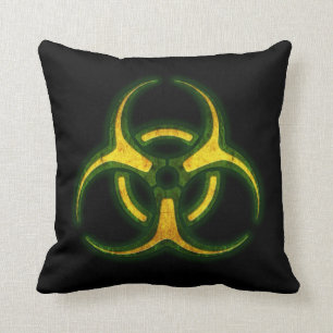 Almofada Aviso do zombi do Biohazard