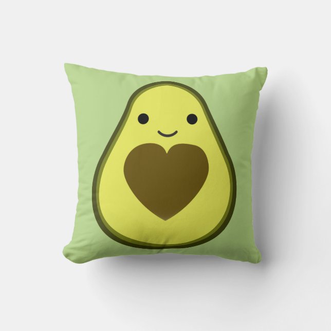 Almofada Avocado ama absurdo absurdo (Frente)
