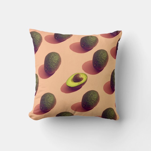 Almofada Avocado Fruta Potrait (Frente)