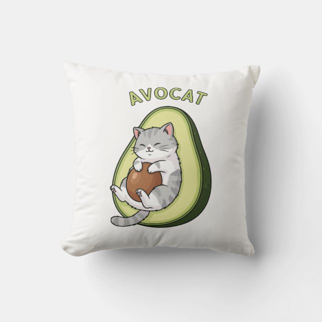 Almofada Avocat Cuteness (Frente)