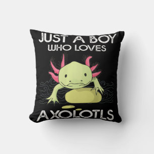 Almofada Axolotl Gift Anime Japonês Apenas Um Menino Que Am