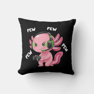 Almofada Axolotl Gifts Boys Meninas Animam Vídeo Jogo P