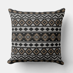 Almofada Aztec Essência Ptn IIIb Cinza preta castanha