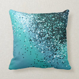 Almofada Azul Aqua Azul OCEAN Glitter #1 #shiny