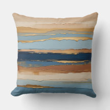 azul claro, azul escuro, bege, bronze e ouro