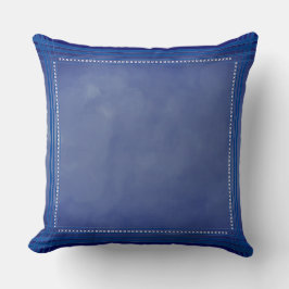 Almofada Azul Inspirado Escocês