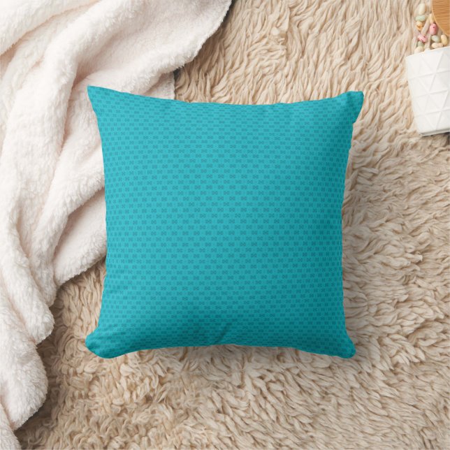 Almofada Azul neon texturizado. (Cobertor)