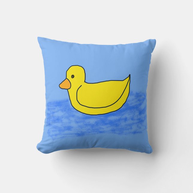 Almofada Azul-Pocorn Anime Ducky (Frente)