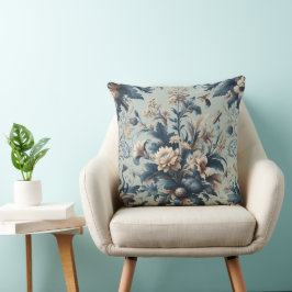 Almofada Azul-vintage-azul-atmosfera clássico elegante 2