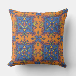 Almofada Azulejo Boho Talavera