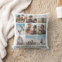 Azulejo De Colagem De Fotografias Da Família Peel 