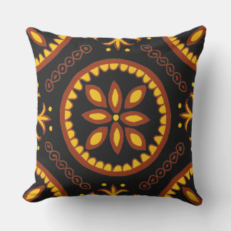 Almofada Azulejo Negro Talavera