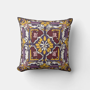 Almofada Azulejo roxo