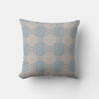 Almofada Azurévia Lace – Azul Pó e Marfim Geométrico