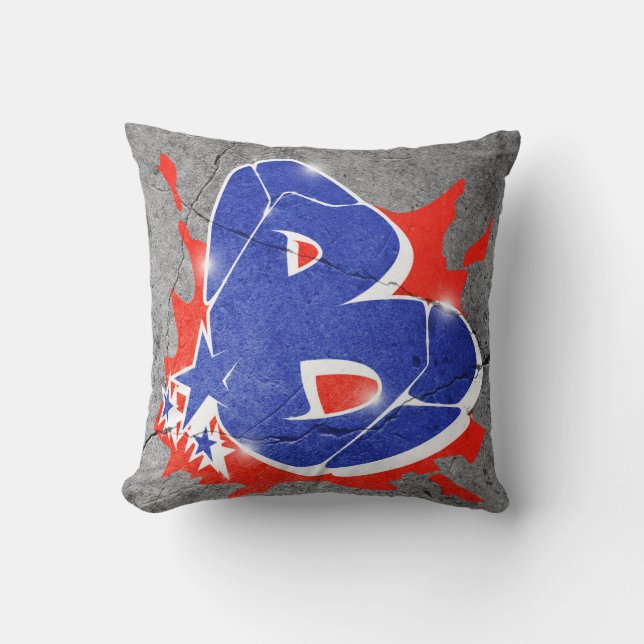 Almofada B - Travesseiro dos grafites (Frente)