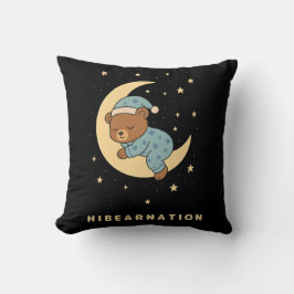Almofada Baby Bear Hibernating on Moon