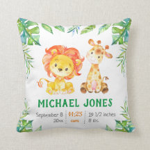Baby Boy Personalizado Afirma Safari Verde